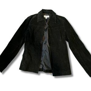 Vintage Genuine Leather Blazer